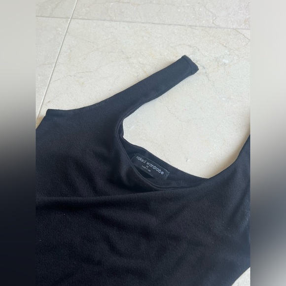 Naked Wardrobe NW SCULPT TANK MINI DRESS in black XS - Picture 7 of 10